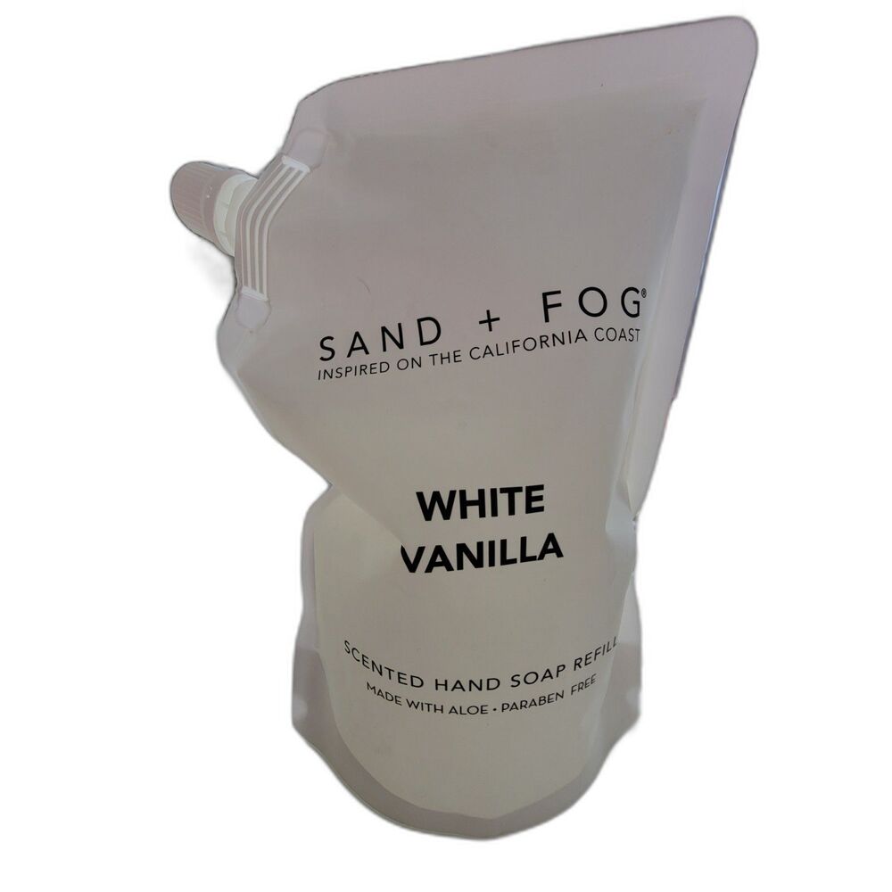 Sand + Fog White Vanilla Hand Soap Refill